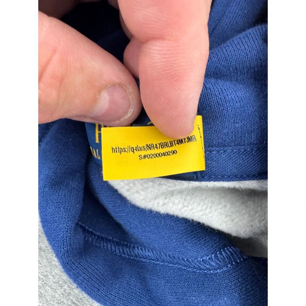 Polo Ralph Lauren Colorblock Hoodie Mens XXL Primary Colors Logo Pullover